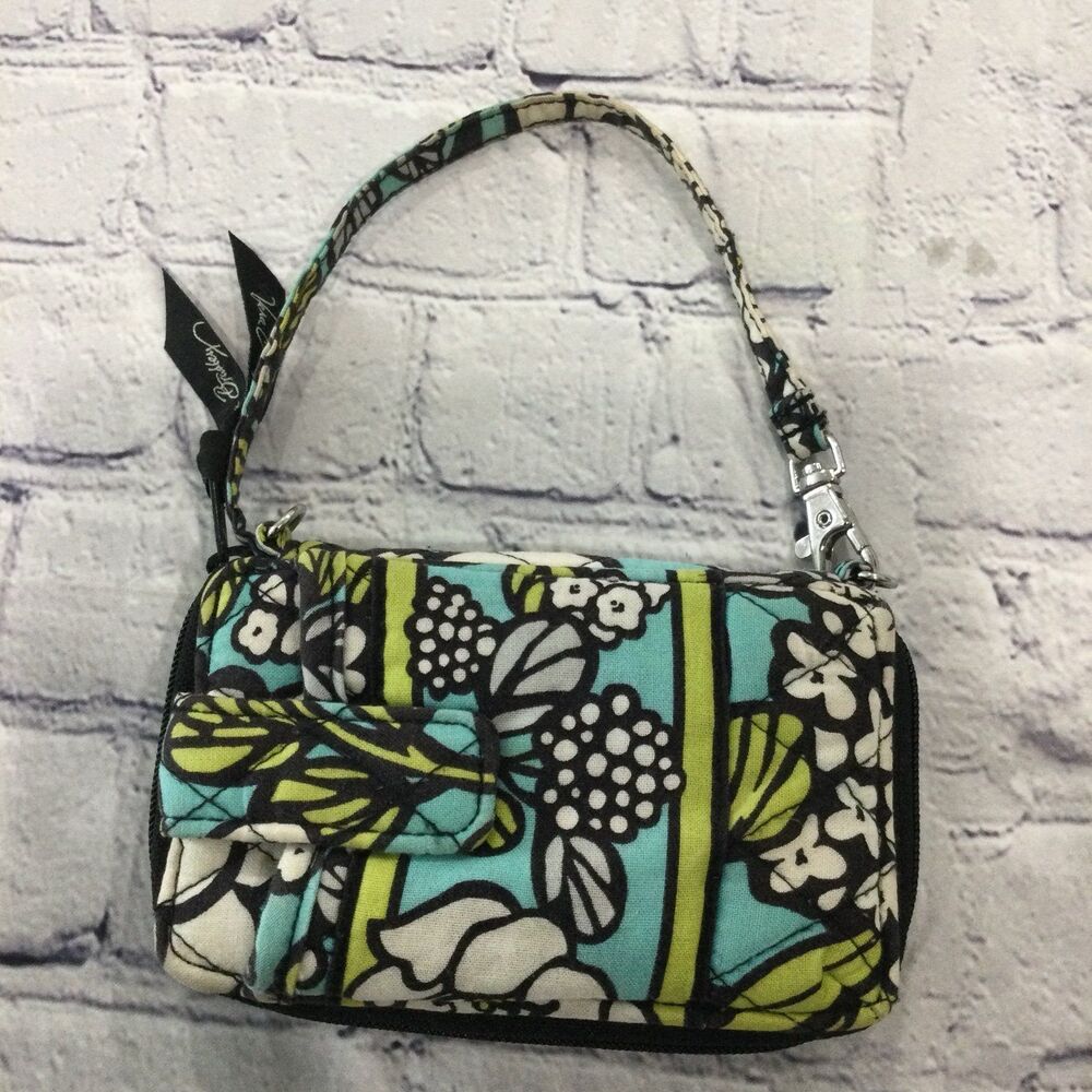 Vera Bradley Wallet Size 3" x 6" Multi Colors Zip Around - Picture 2 of 9